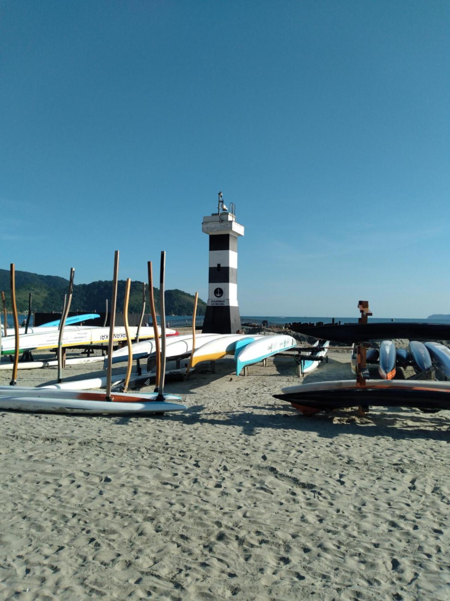 Varanda Mar - Estudio Em Santos Na Quadra Da Praia 外观 照片